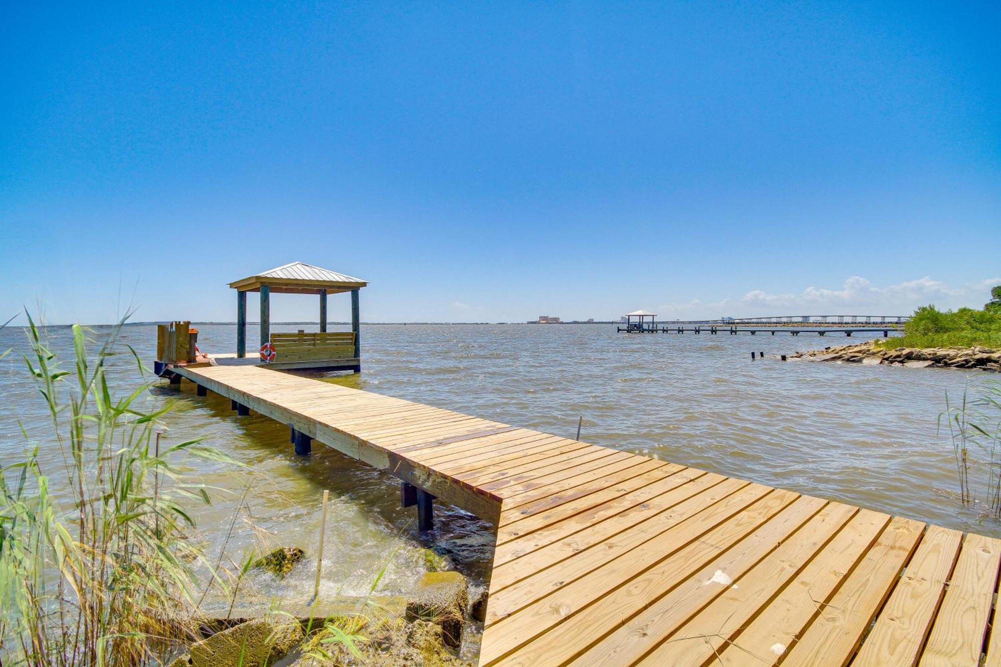 Historic Biloxi Bay Cottage With Beautiful View Ocean Springs Exterior foto