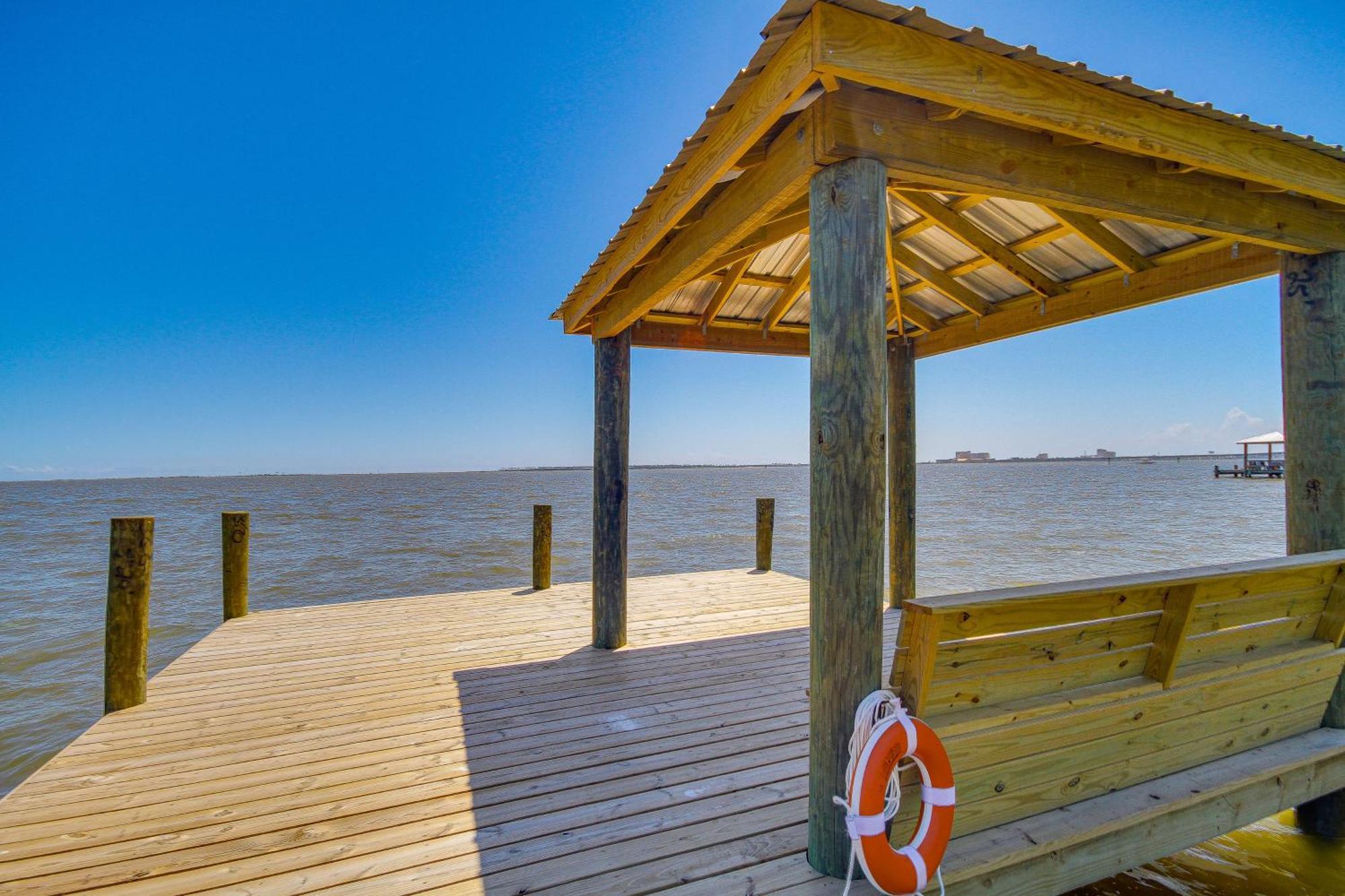 Historic Biloxi Bay Cottage With Beautiful View Ocean Springs Exterior foto